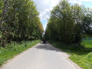 Unterwegs auf dem Heerweg bei Ascheffel