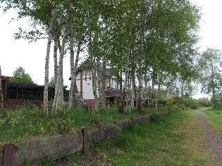 Ehemaliger Bahnhof in Hohn