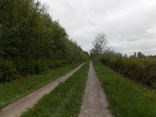 Auf dem Weg von Hohn nach Christiansholm