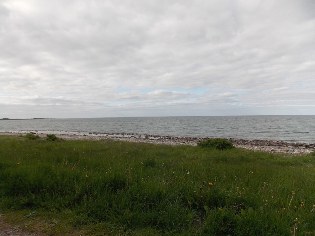 Am Strand des Gutes Oehe