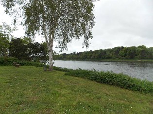 Blick auf den Nord-Ostsee-Kanal in Westerrönfeld