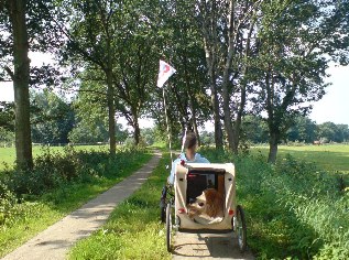 Auf dem Weg vom Windebyer Noor nach Kochendorf