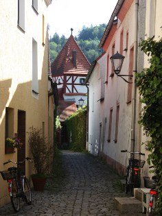 Wasserschöpferturm in Beilngries - Altmühltal-Radweg