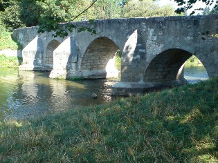 Altmühltal-Radweg: Altmühlbrücke in Pfünz