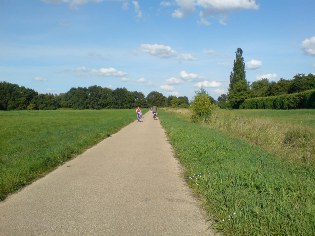 Radweg Berlin - Usedom: Auf dem Pankeweg in Buch