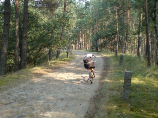 Radweg Berlin - Usedom unweit von Biesenthal