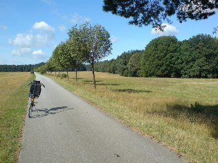 Radweg Berlin - Usedom: Zwischen Relzow und Libnow