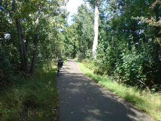 Radweg Berlin - Usedom nördlich von Roepersdorf