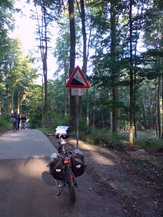 Radweg Berlin - Usedom bei Ückeritz