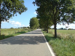 Radweg Berlin - Usedom bei Wilhelmsfelde