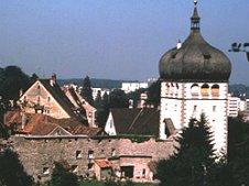 Martinsturm in Bregenz, Bodensee-Radweg