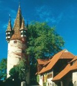 Diebsturm in Lindau, Bodensee-Radweg