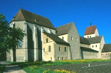 Münster St. Maria und Markus in Mittelzell, Insel Reichenau, Bodensee-Radweg