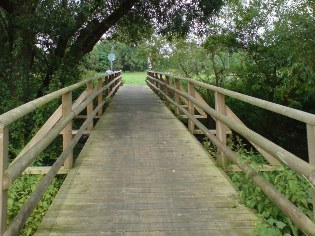 Brücke am Donau-Radweg in Riedlingen