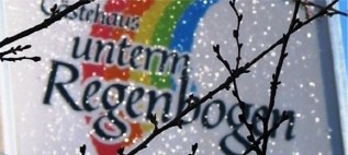 Gstehaus unterm Regenbogen, Sigmaringendorf, Donau-Radweg