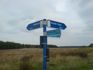 Hinweise der Flaeming-Skate in Jüterbog