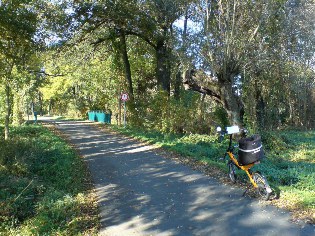 Auf der Flaeming-Skate bei Prierow