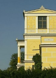 Pompejanum in Aschaffenburg, Main-Radweg