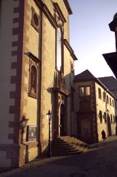 Kunsthalle Jesuitenkirche in Aschaffenburg, Main-Radweg