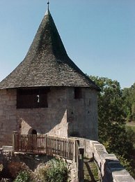 Hungerturm in Creußen, Main-Radweg