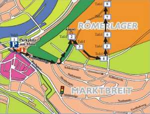 Römerlager in Marktbreit, Main-Radweg