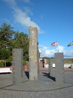 Auf der Strandpromenade in Baabe auf Rügen