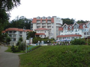 Neue Bäderarchitektur in Kölpinsee auf Usedom