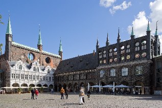 Rathaus in Lübeck