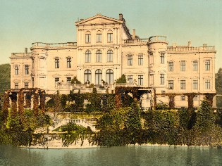 Ehemaliges Schloss in Putbus auf Rügen