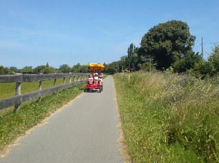 Unterwegs auf dem Ostsee-Radweg