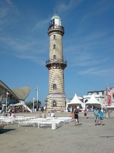 Alter Leuchtturm in Warnemünde