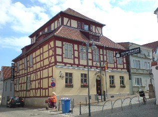 Unterwegs auf dem Ostsee-Radweg: Museum in Wolgast